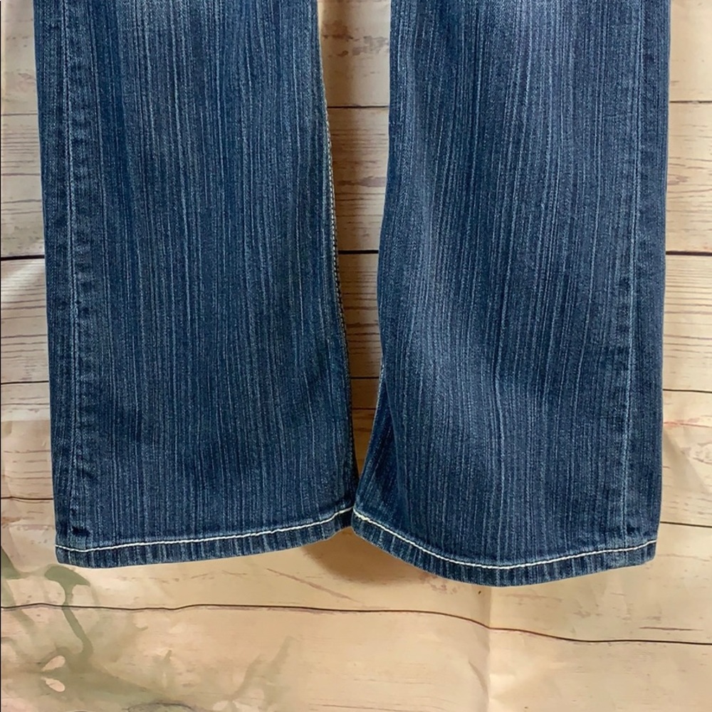 BKE Madison Flare Jeans Distressed Size 24 - Picture 3 of 8